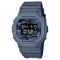 G-Shock serie DW-5600, blu/mimetico