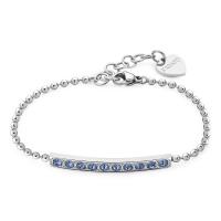 Bracciale serie Dazzly con cristalli lilla