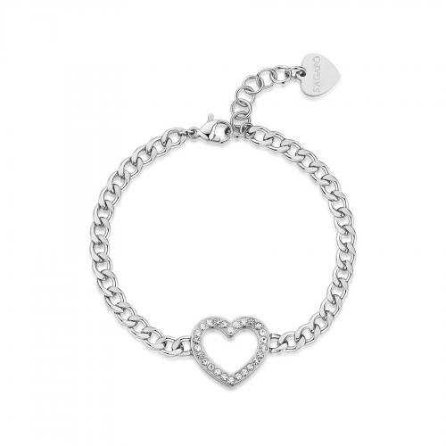 Bracciale serie My Love con cuore