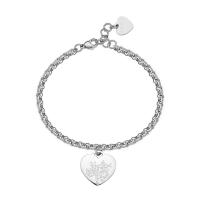 Bracciale serie Be My Family con cuore